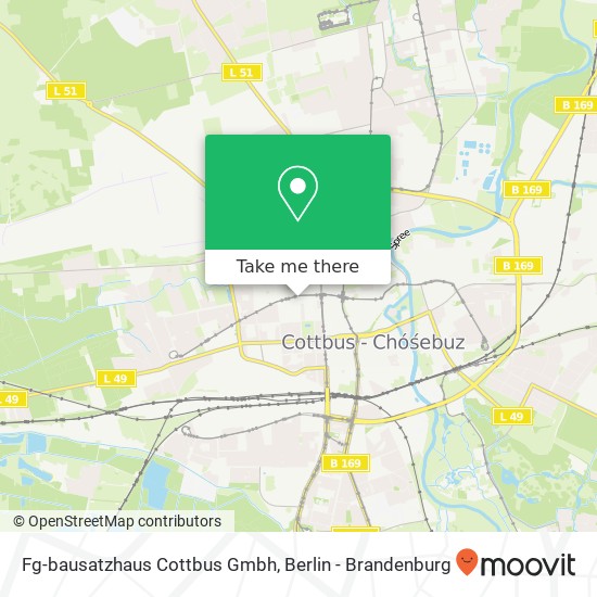 Fg-bausatzhaus Cottbus Gmbh map