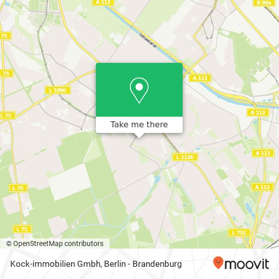 Kock-immobilien Gmbh map