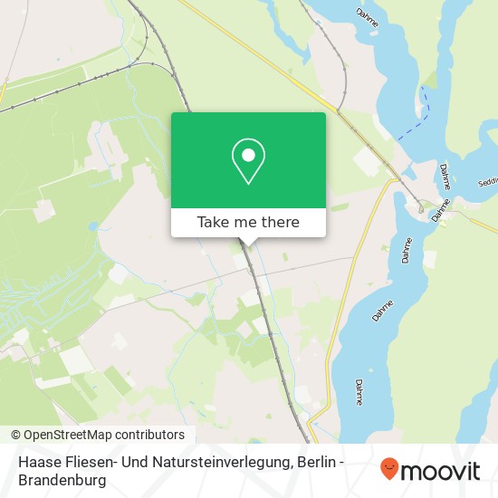 Карта Haase Fliesen- Und Natursteinverlegung