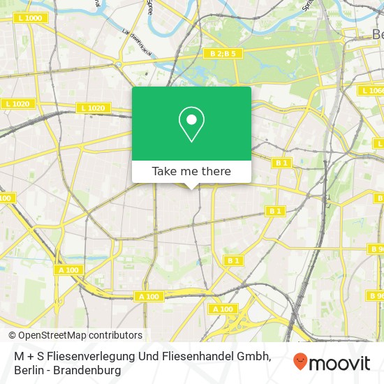 M + S Fliesenverlegung Und Fliesenhandel Gmbh map