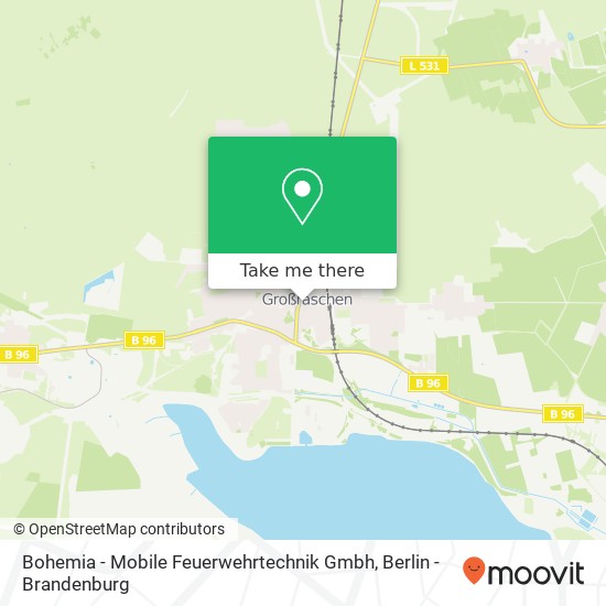 Bohemia - Mobile Feuerwehrtechnik Gmbh map