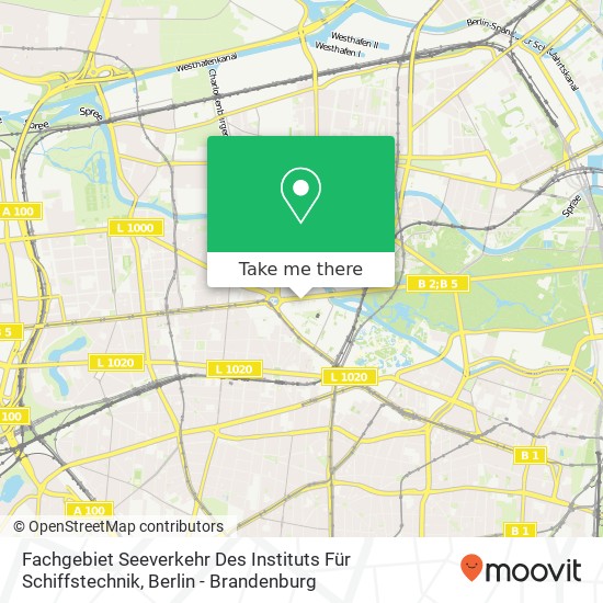 Fachgebiet Seeverkehr Des Instituts Für Schiffstechnik map