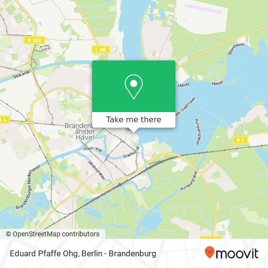 Eduard Pfaffe Ohg map