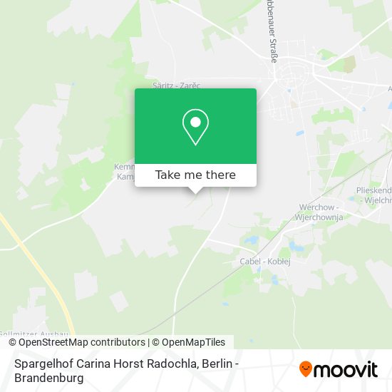 Spargelhof Carina Horst Radochla map