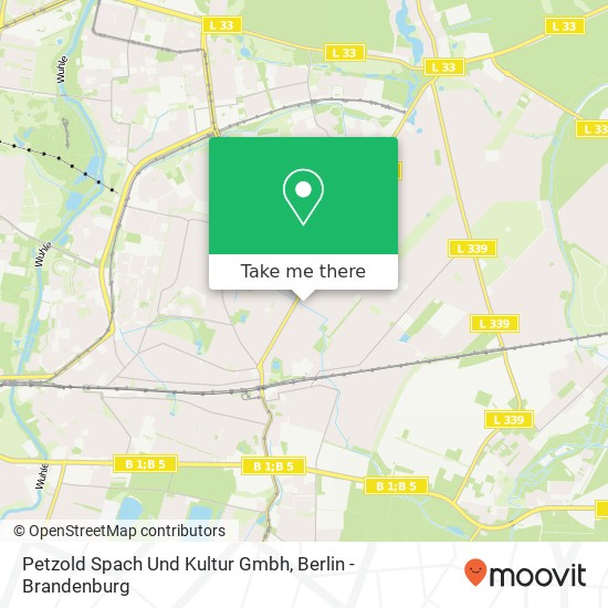 Карта Petzold Spach Und Kultur Gmbh
