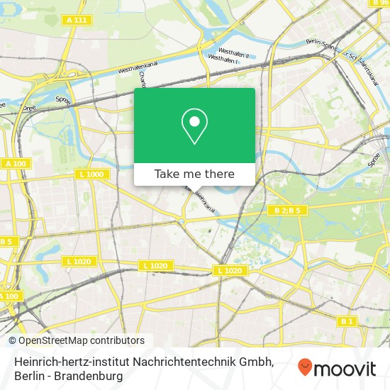 Heinrich-hertz-institut Nachrichtentechnik Gmbh map