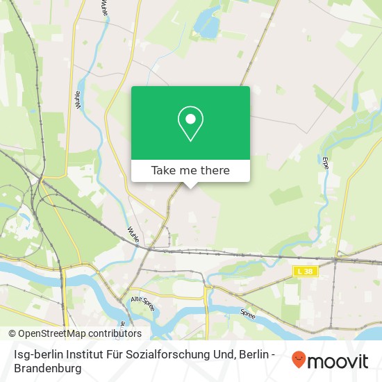Isg-berlin Institut Für Sozialforschung Und map