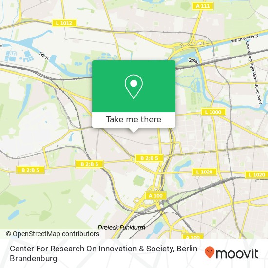 Center For Research On Innovation & Society map