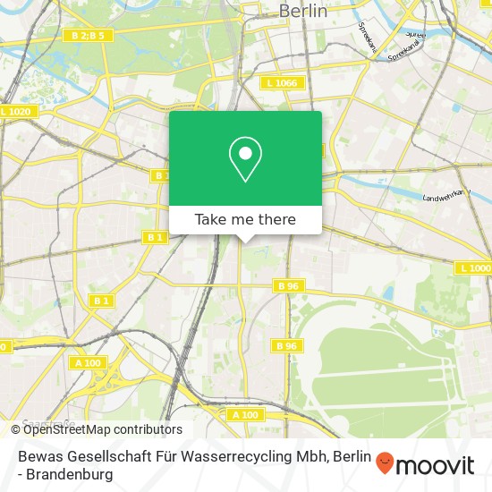 Bewas Gesellschaft Für Wasserrecycling Mbh map