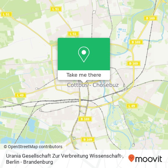 Urania Gesellschaft Zur Verbreitung Wissenschaft- map