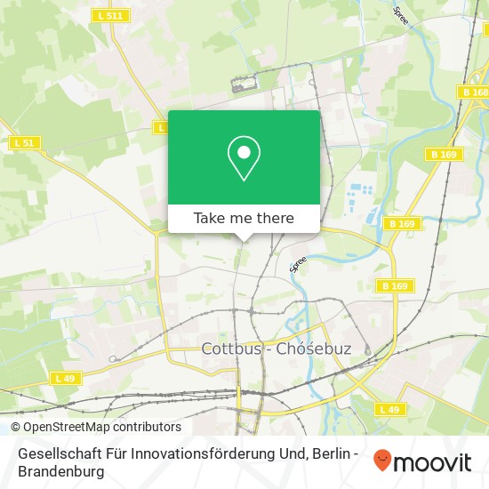 Карта Gesellschaft Für Innovationsförderung Und