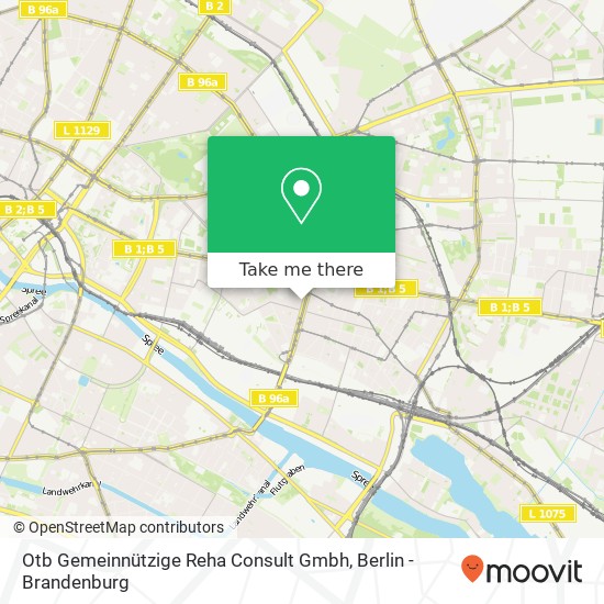 Otb Gemeinnützige Reha Consult Gmbh map