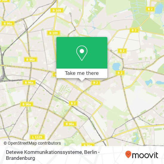 Detewe Kommunikationssysteme map