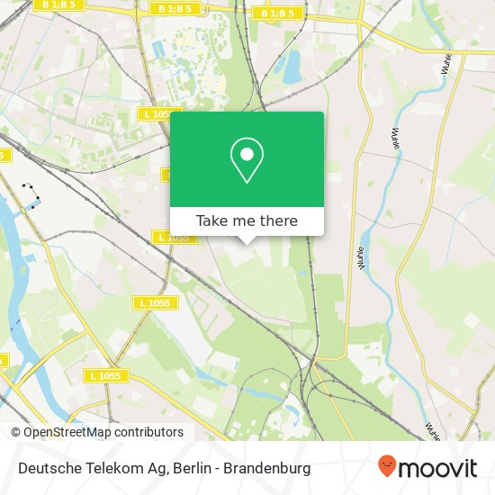 Deutsche Telekom Ag map