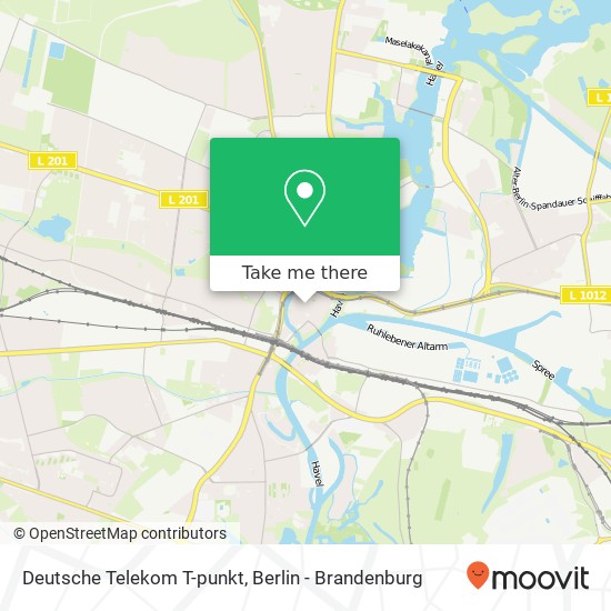 Deutsche Telekom T-punkt map