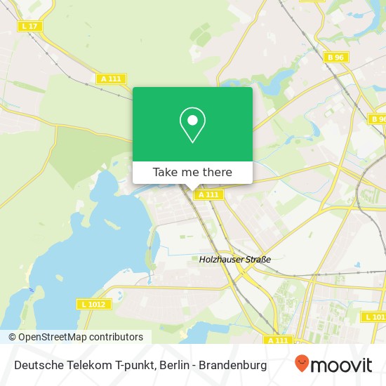 Deutsche Telekom T-punkt map