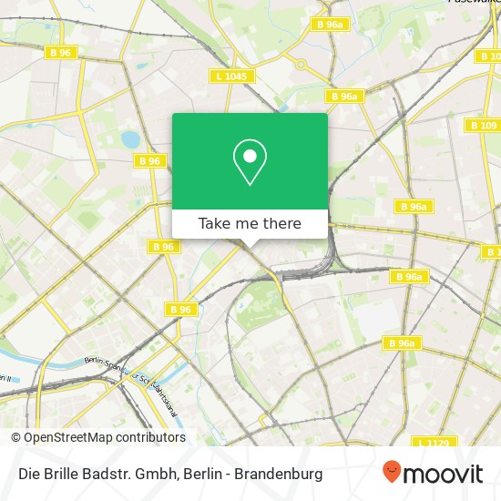 Die Brille Badstr. Gmbh map