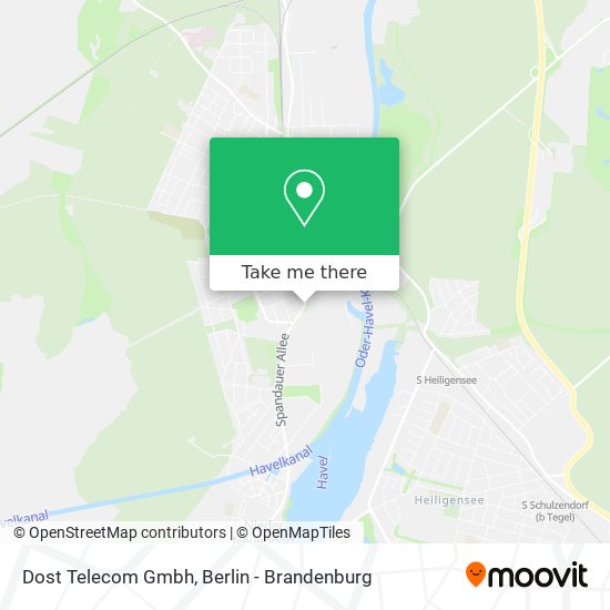 Dost Telecom Gmbh map