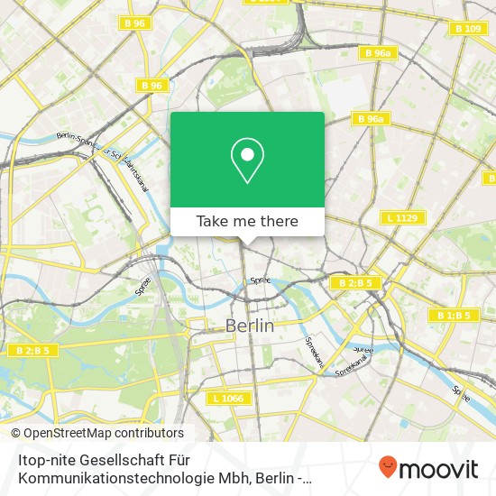 Itop-nite Gesellschaft Für Kommunikationstechnologie Mbh map