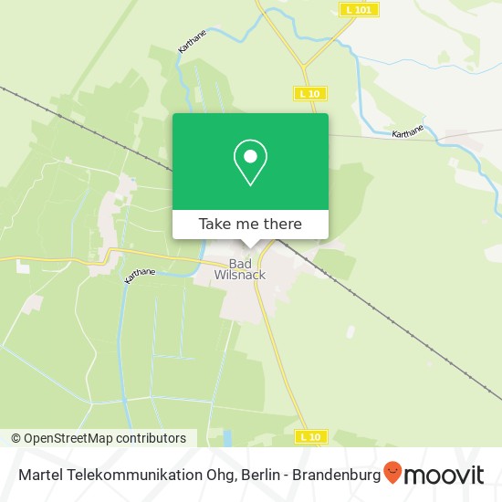 Martel Telekommunikation Ohg map