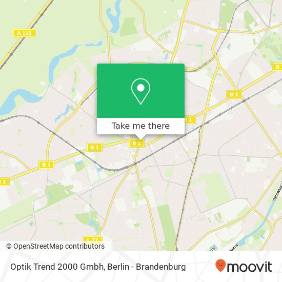 Optik Trend 2000 Gmbh map