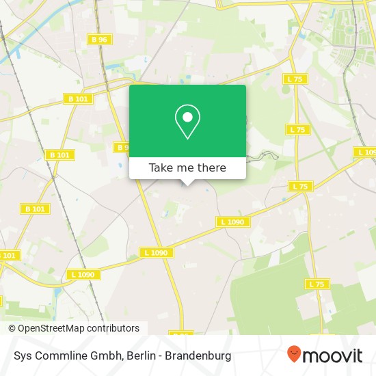 Sys Commline Gmbh map
