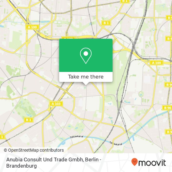 Anubia Consult Und Trade Gmbh map