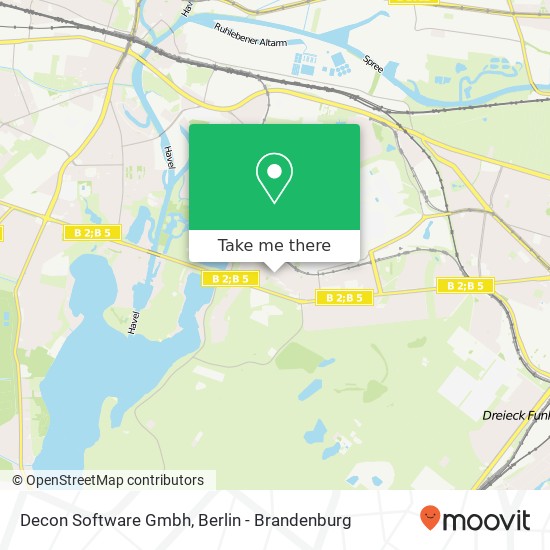 Decon Software Gmbh map