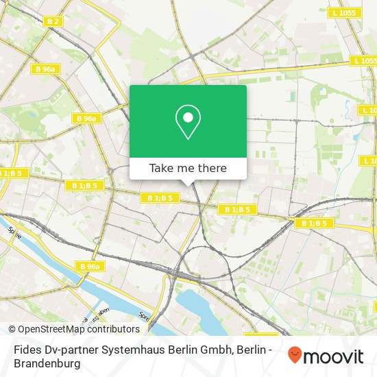 Fides Dv-partner Systemhaus Berlin Gmbh map