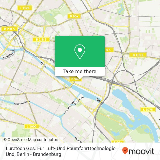 Luratech Ges. Für Luft- Und Raumfahrttechnologie Und map