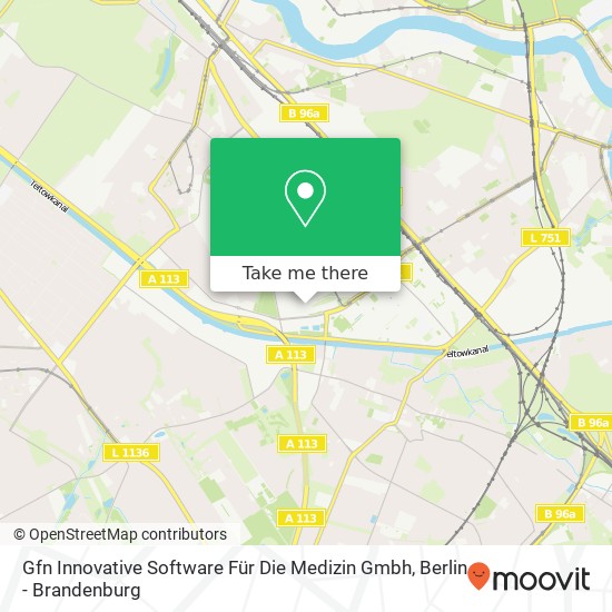 Gfn Innovative Software Für Die Medizin Gmbh map