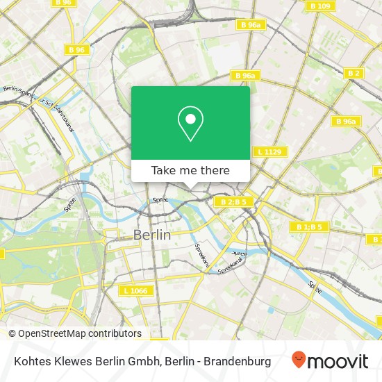 Kohtes Klewes Berlin Gmbh map