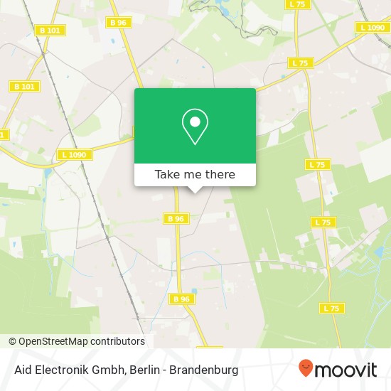 Aid Electronik Gmbh map