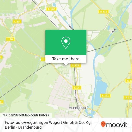 Foto-radio-wegert Egon Wegert Gmbh & Co. Kg map