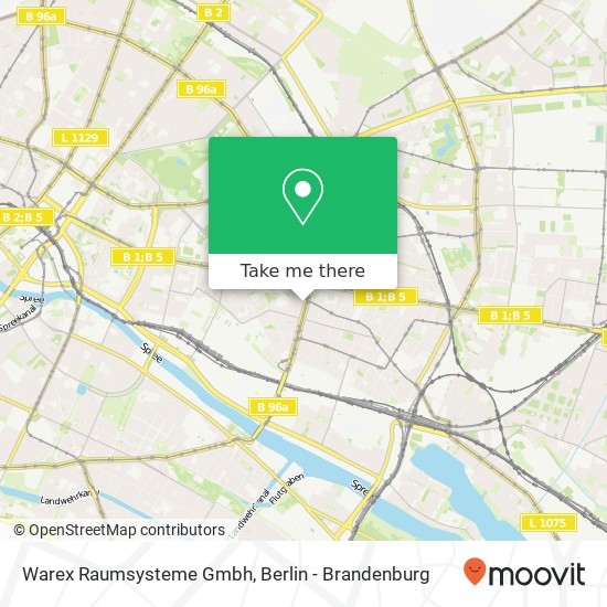 Warex Raumsysteme Gmbh map