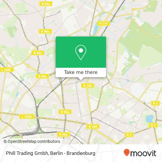 Phill Trading Gmbh map