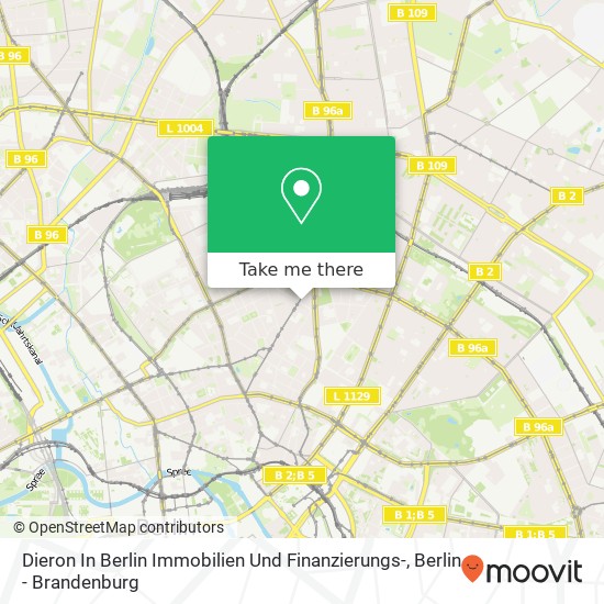 Карта Dieron In Berlin Immobilien Und Finanzierungs-