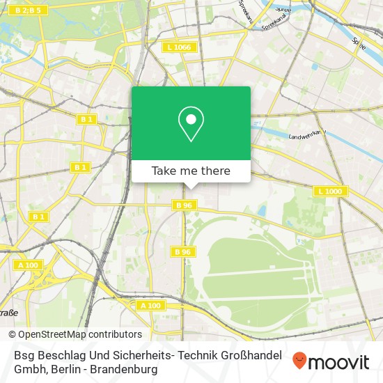 Bsg Beschlag Und Sicherheits- Technik Großhandel Gmbh map