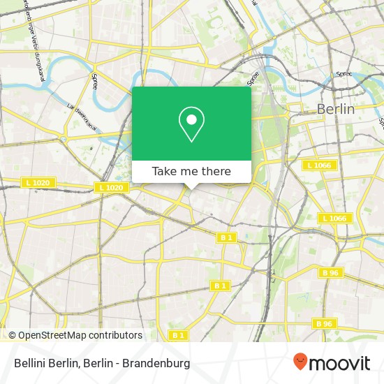 Bellini Berlin map