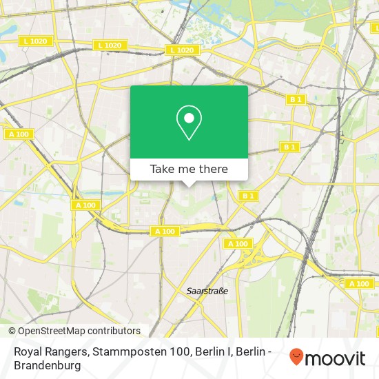 Royal Rangers, Stammposten 100, Berlin I map