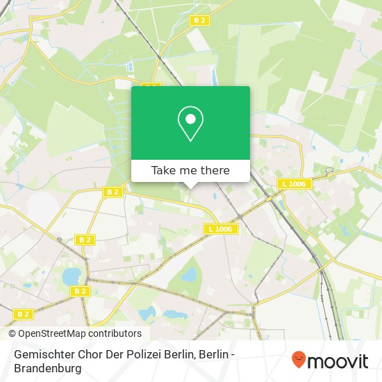 Gemischter Chor Der Polizei Berlin map