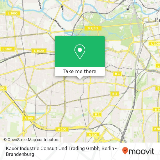 Карта Kauer Industrie Consult Und Trading Gmbh