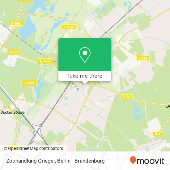Zoohandlung Grieger map
