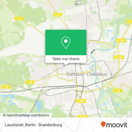 Lausitznet map