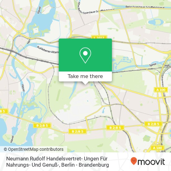 Neumann Rudolf Handelsvertret- Ungen Für Nahrungs- Und Genuß- map