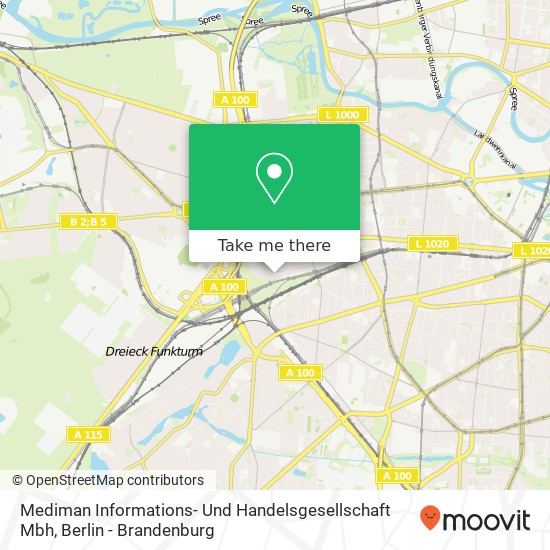 Карта Mediman Informations- Und Handelsgesellschaft Mbh