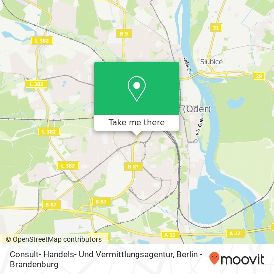 Consult- Handels- Und Vermittlungsagentur map