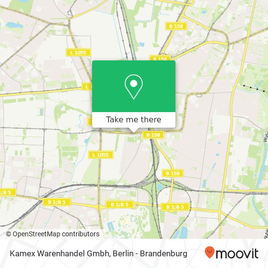 Kamex Warenhandel Gmbh map