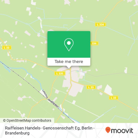 Raiffeisen Handels- Genossenschaft Eg map