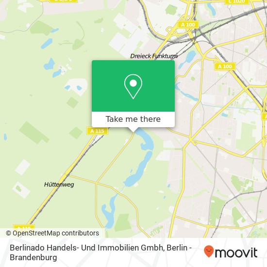 Карта Berlinado Handels- Und Immobilien Gmbh